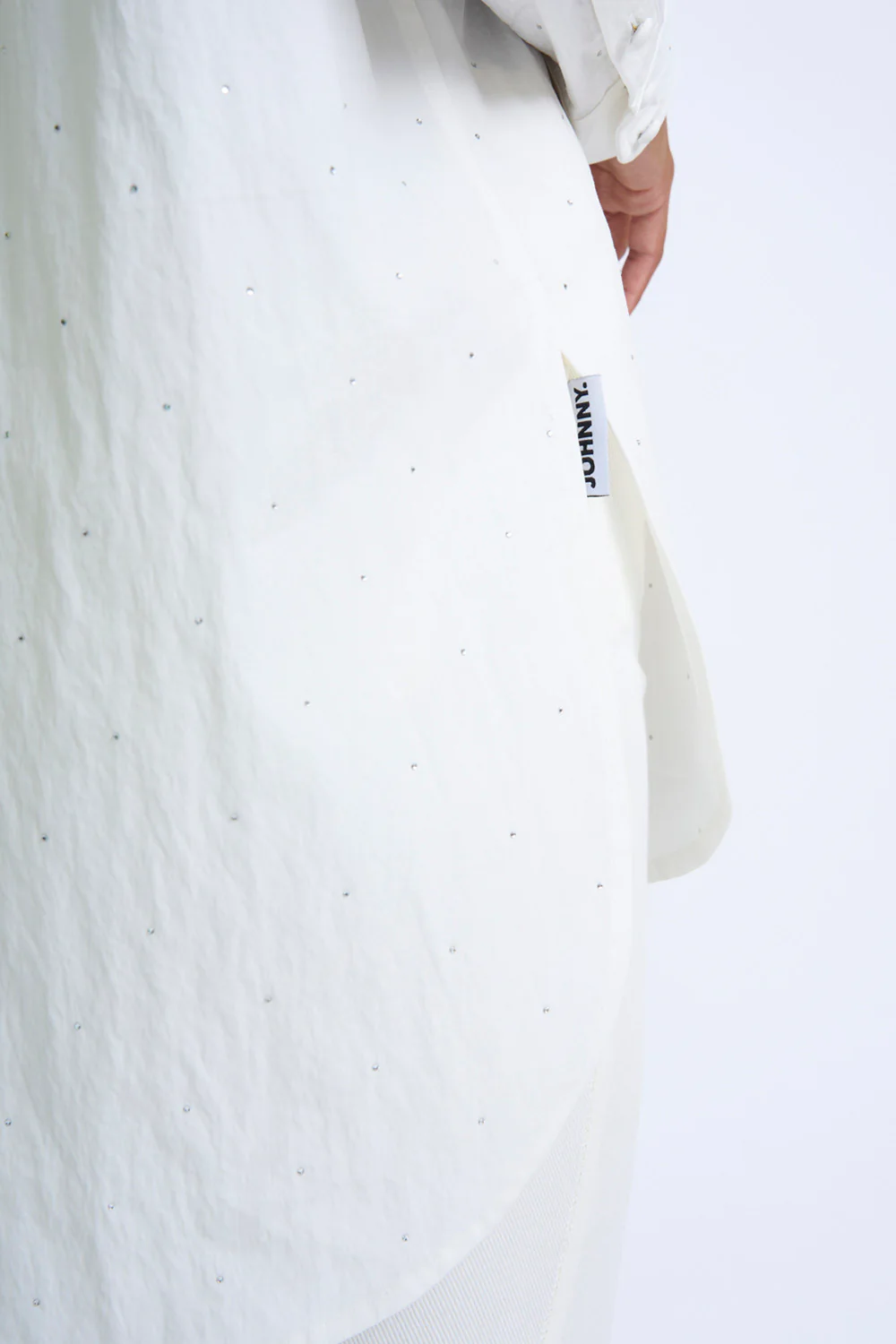 Diamante Spot Shirt | Final Sale - Ivory - Image 4