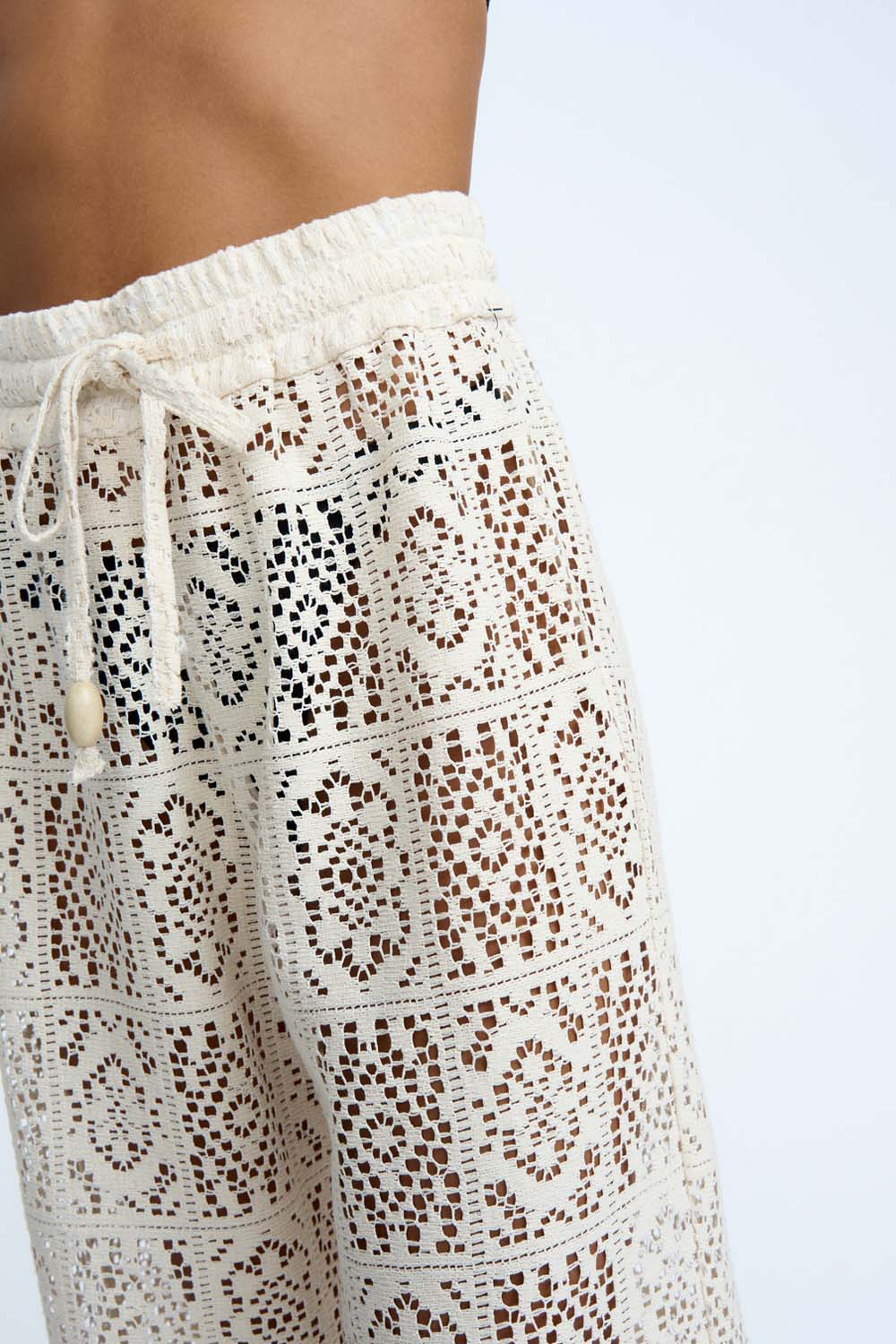 Drifter Lace Pant | Final Sale - Ecru - Image 5