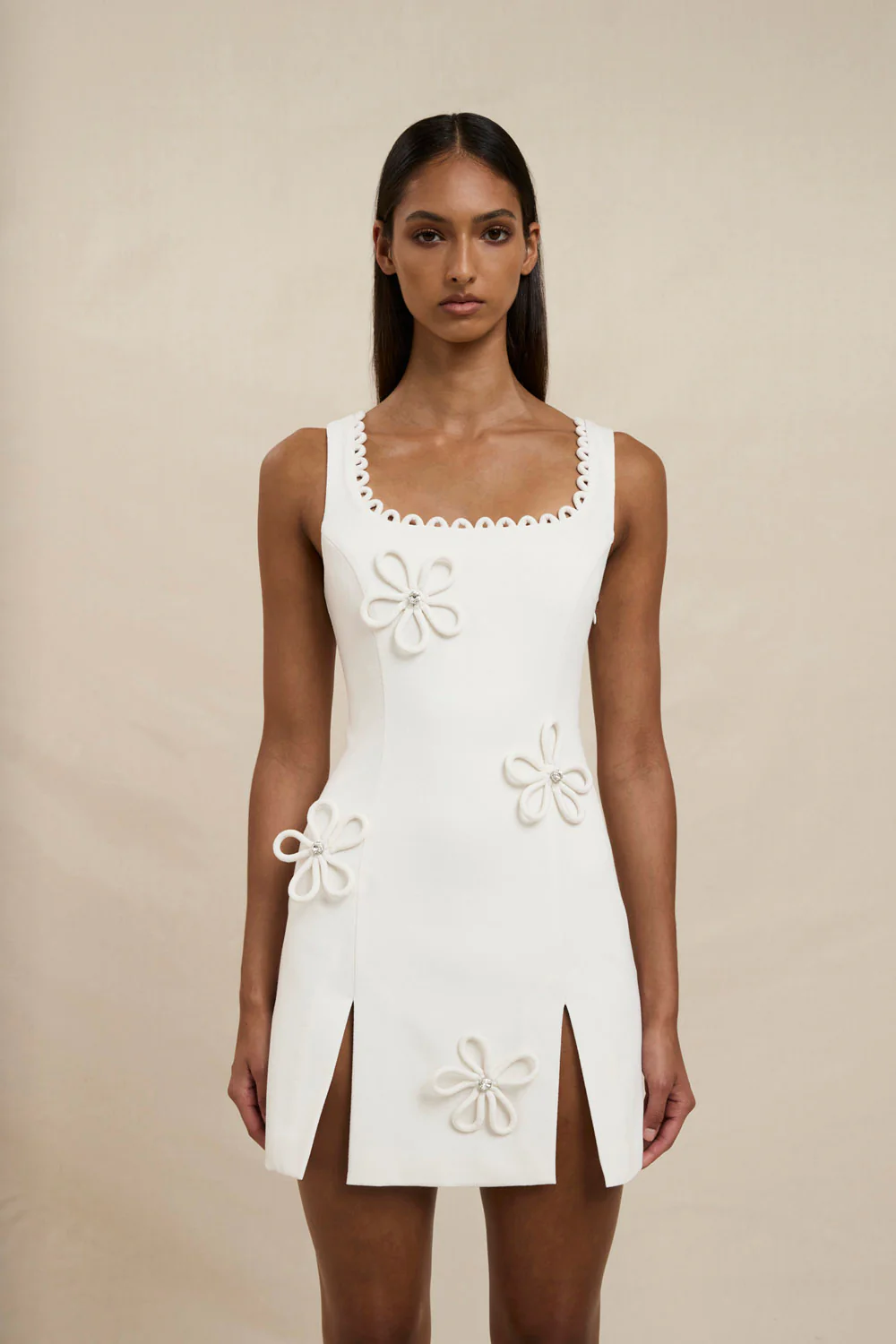 PRE-ORDER | Flower Form Mini Dress - Image 3