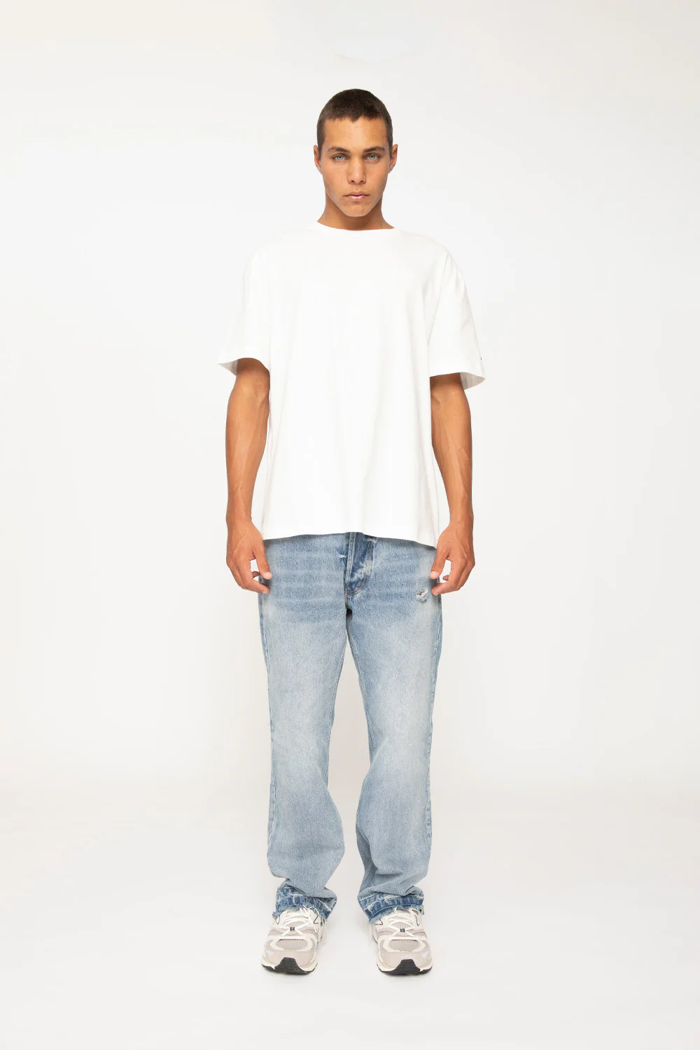 Heart Back Tee | Final Sale - Ivory Lime - Image 3