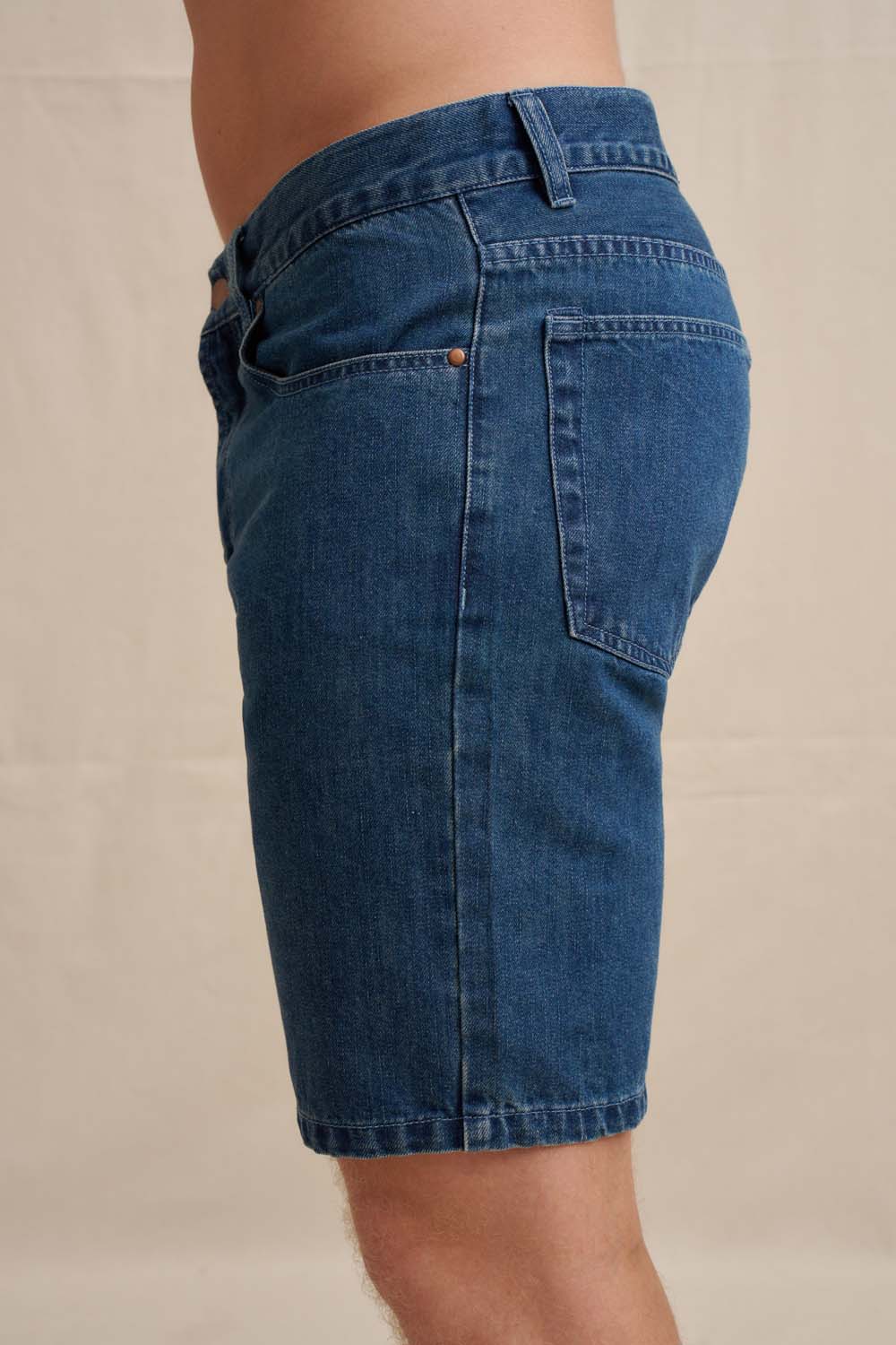 Indigo Denim Short - Image 5