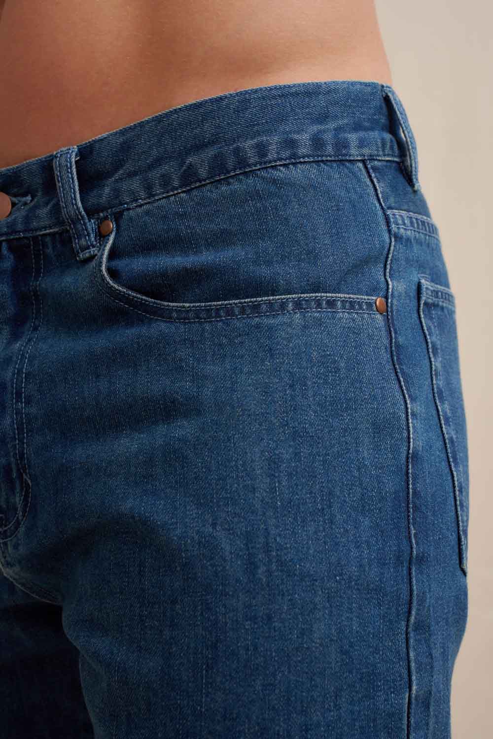 Indigo Denim Short - Image 6