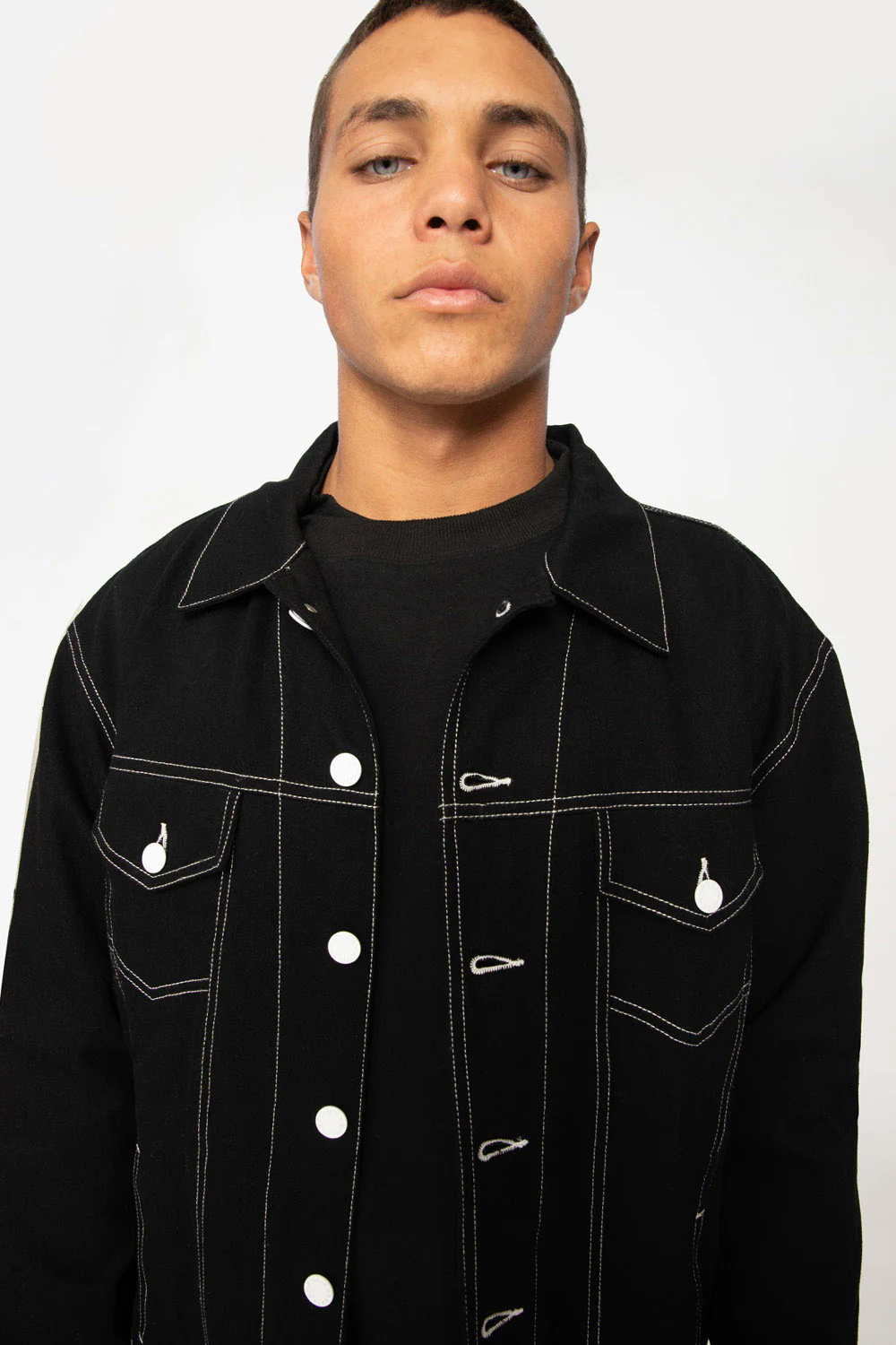 Johnny Jean Jacket - Black White - Image 7