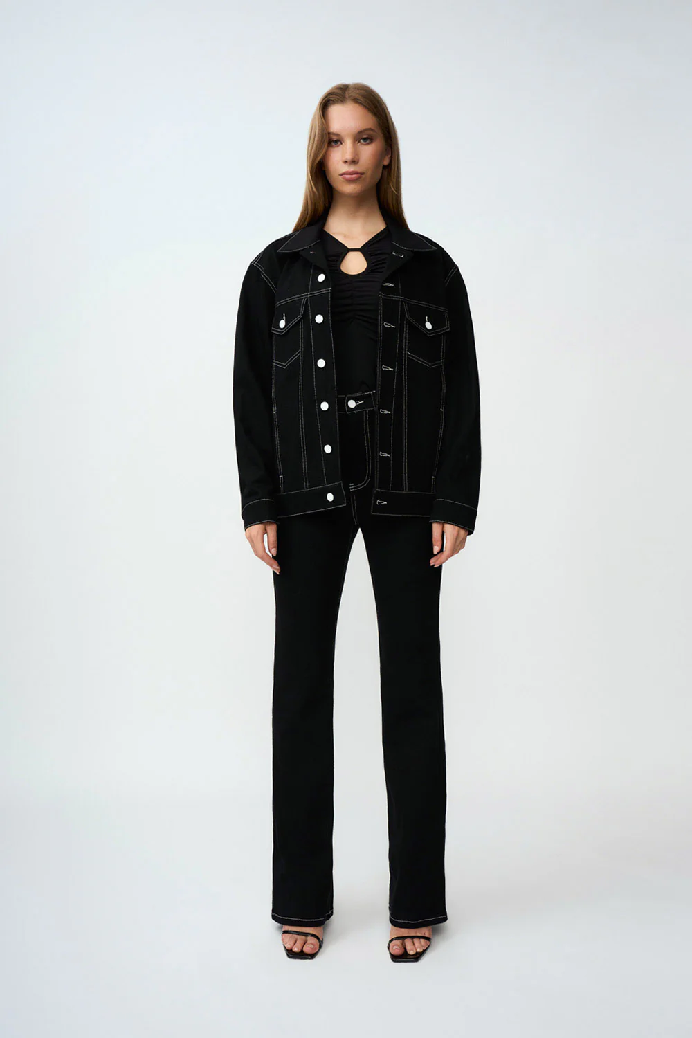 Johnny Jean Jacket - Black White - Image 6