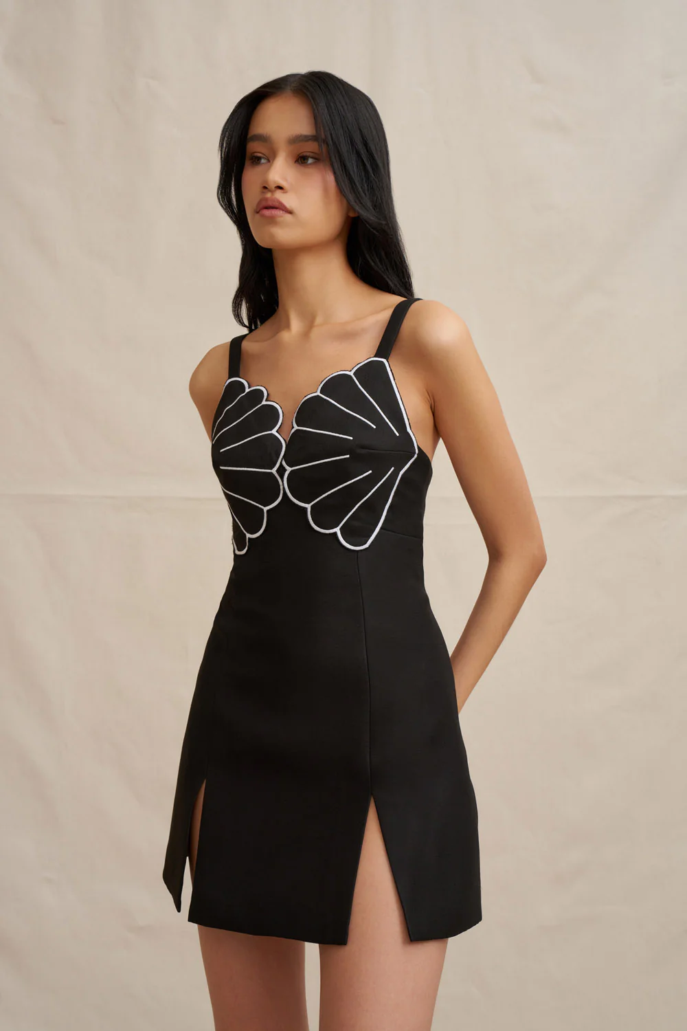 Kimora Shell Mini Dress - Image 4