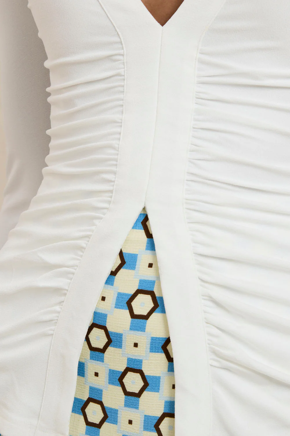 Liv Jersey Top - Ivory - Image 3