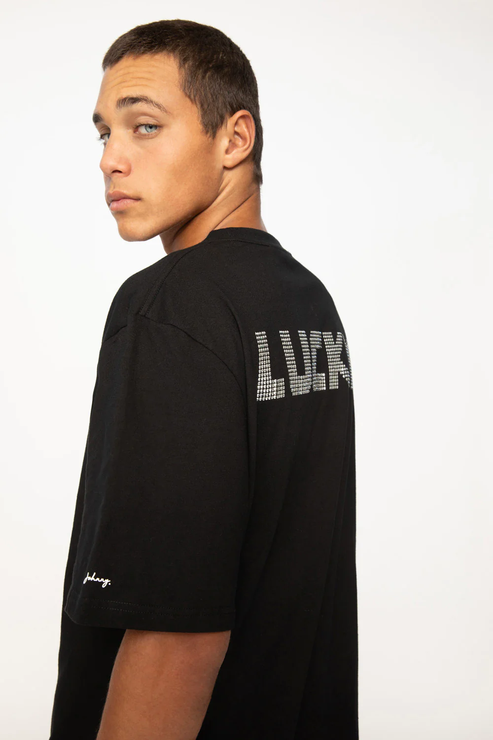 Lucky Diamante Tee | Final Sale - Black - Image 4