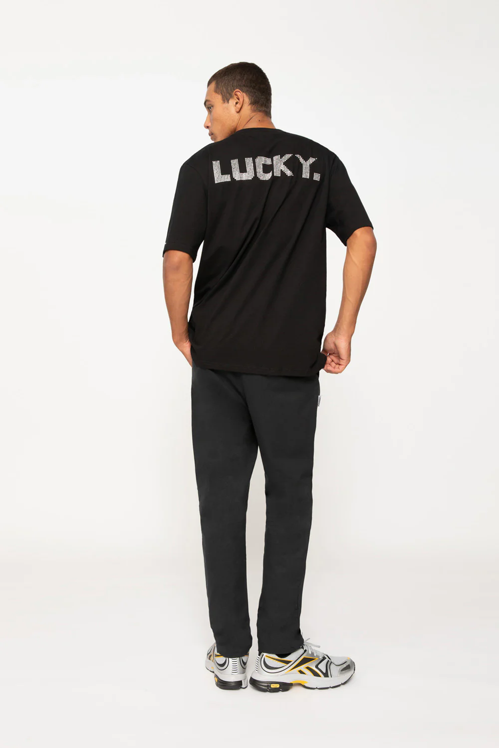 Lucky Diamante Tee | Final Sale - Black - Image 5