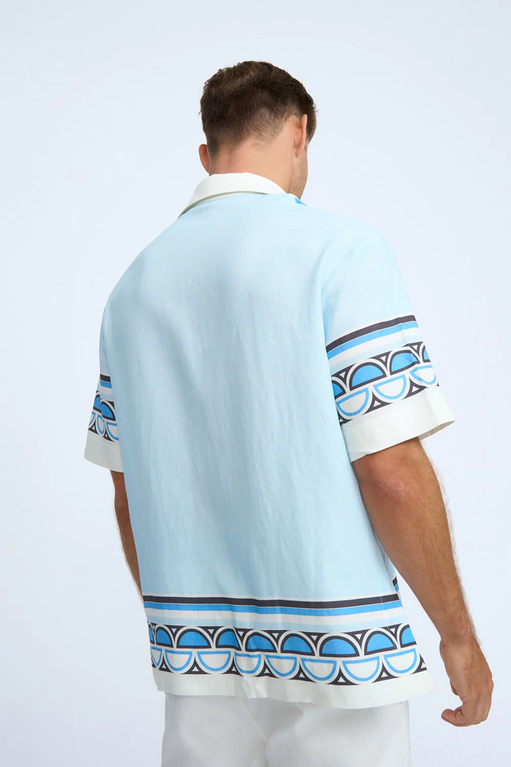 Oceana Holiday Shirt | Final Sale - Blue Multi - Image 6