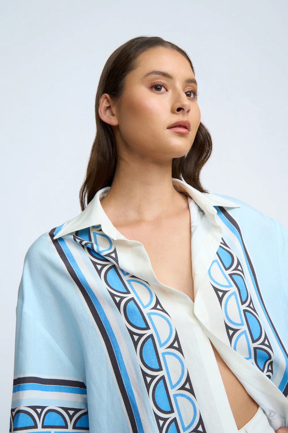 Oceana Holiday Shirt | Final Sale - Blue Multi - Image 6