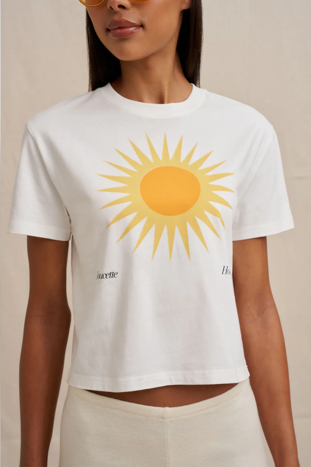 OOO Baby Tee - Ivory - Image 4