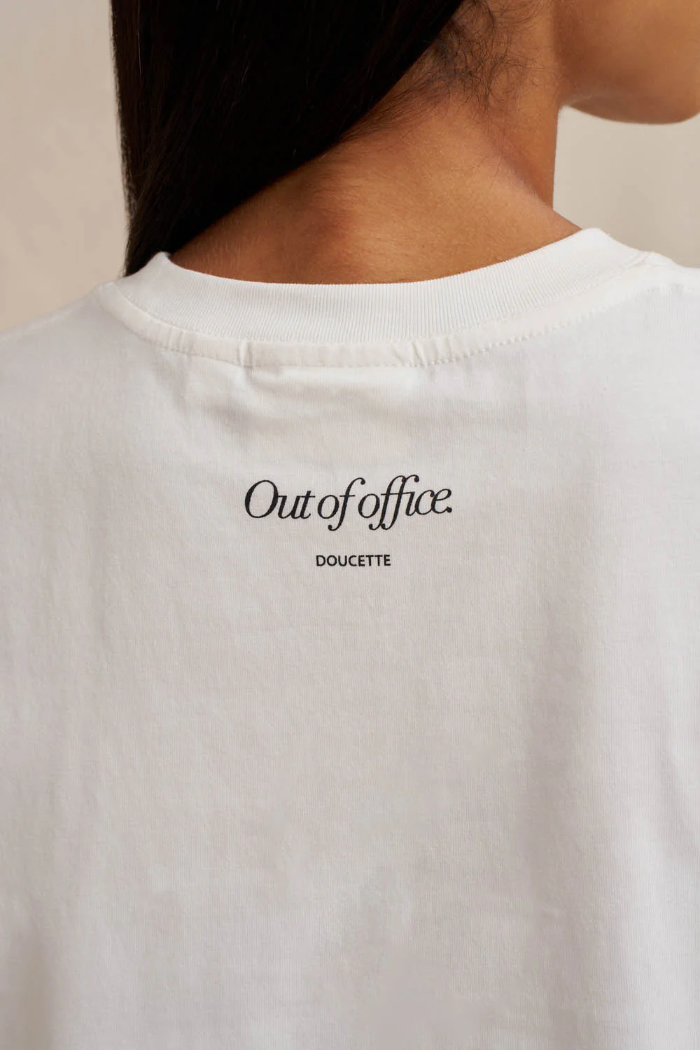 OOO Baby Tee - Ivory - Image 6