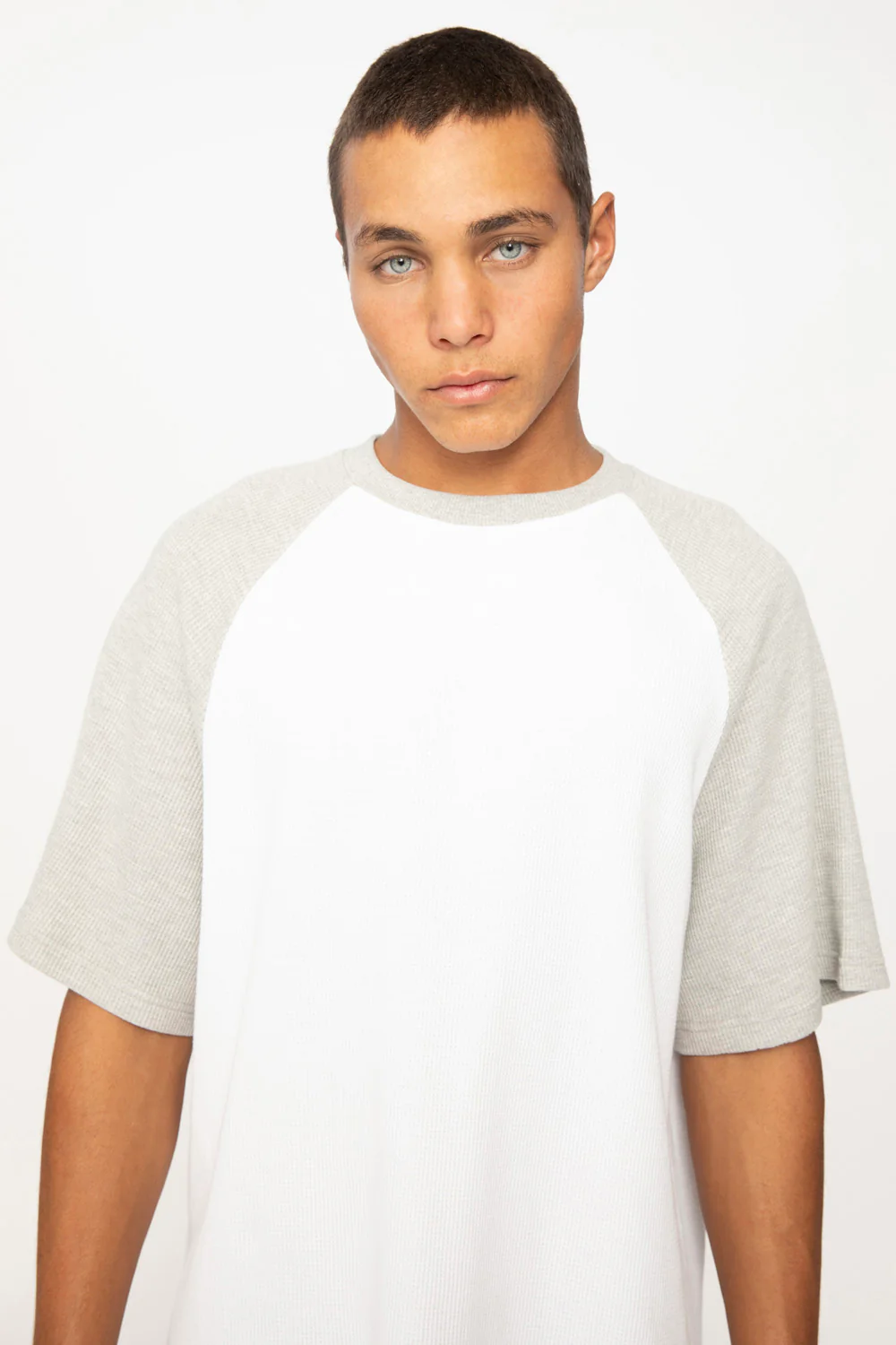 Oversize Raglan Tee | Final Sale - Ivory Grey - Image 3