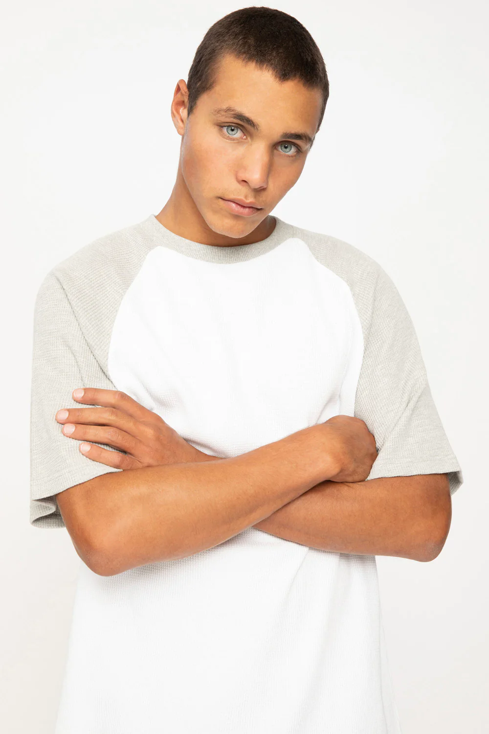 Oversize Raglan Tee | Final Sale - Ivory Grey - Image 8