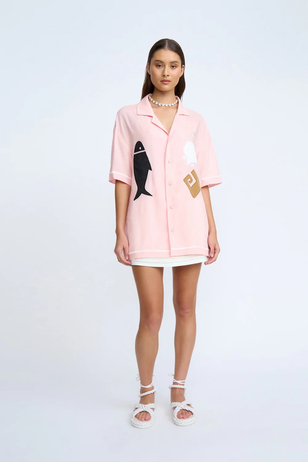 Owen Sun Shirt | Final Sale - Pink Multi - Image 7