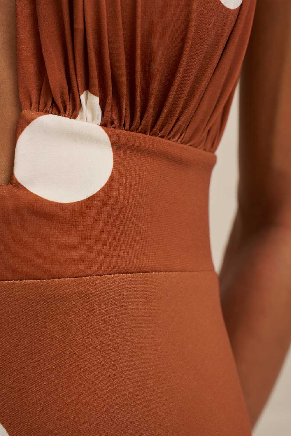 Paloma Polka Ankle Dress - Image 10