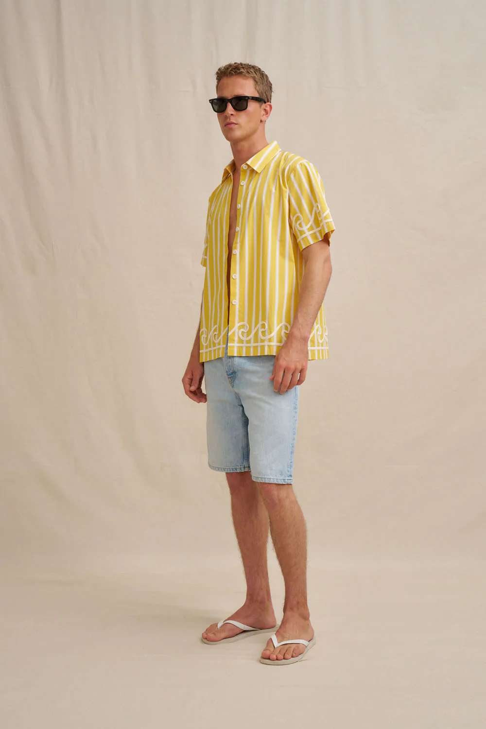 Reese Stripe Sun Shirt - Image 4