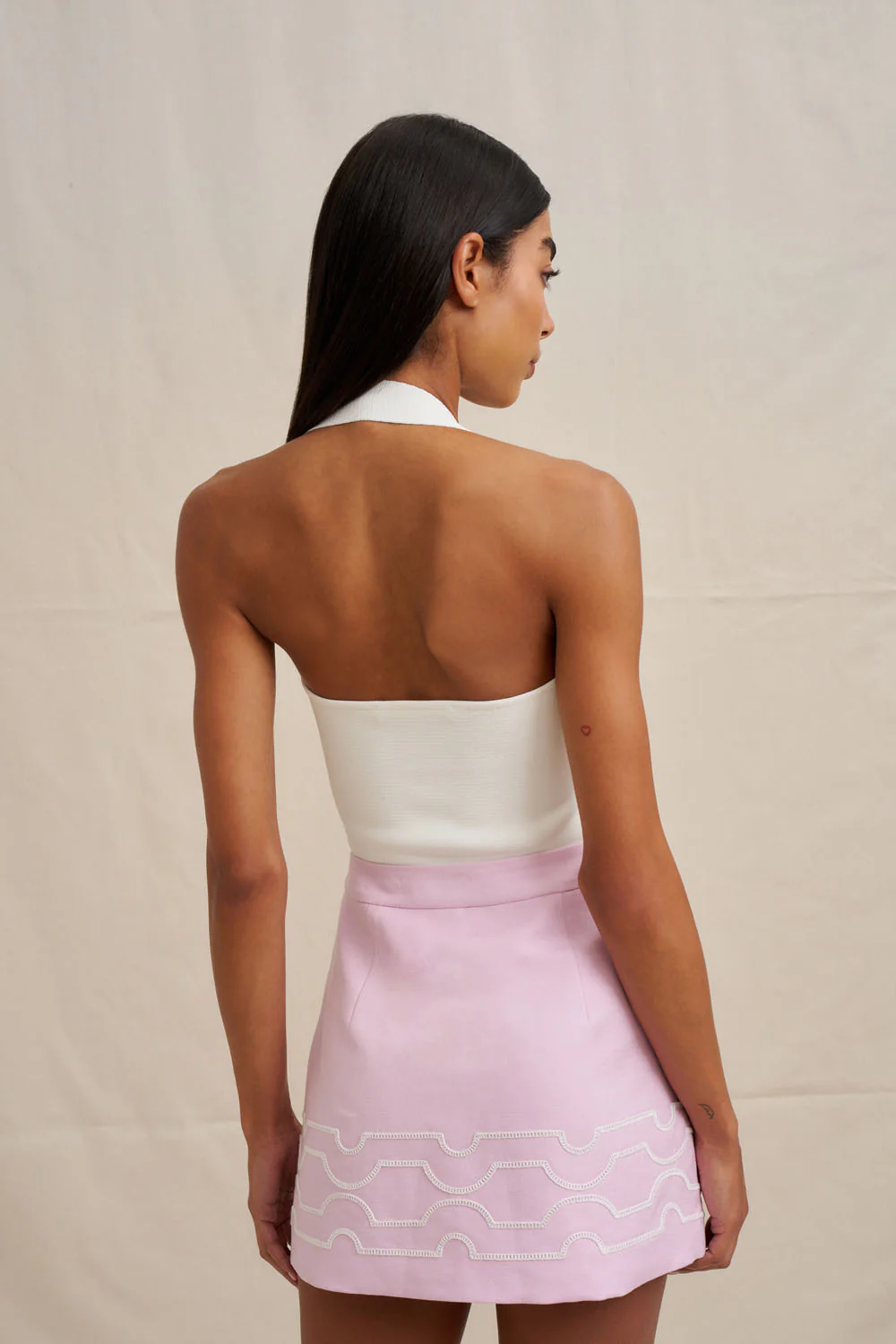 Sara Knit Top - Ivory - Image 6