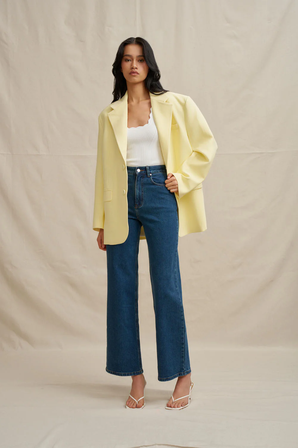 Scallop Knit Top - Ivory - Image 5