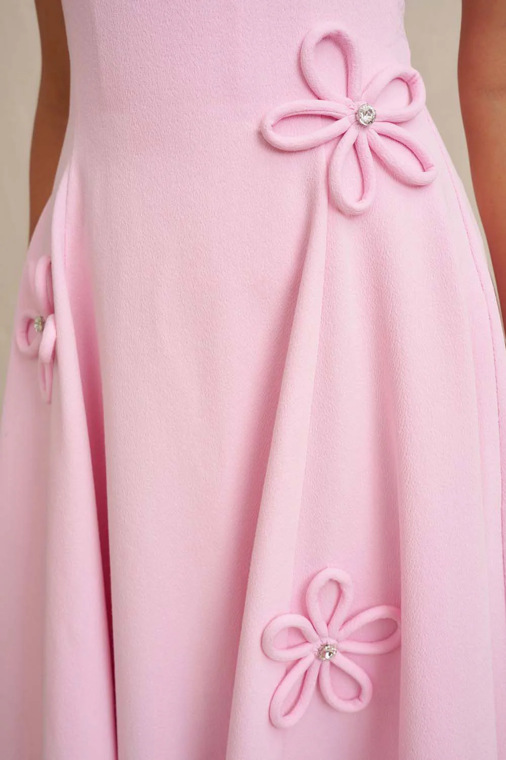 PRE-ORDER | Sky Flower Strapless Dress - Image 7