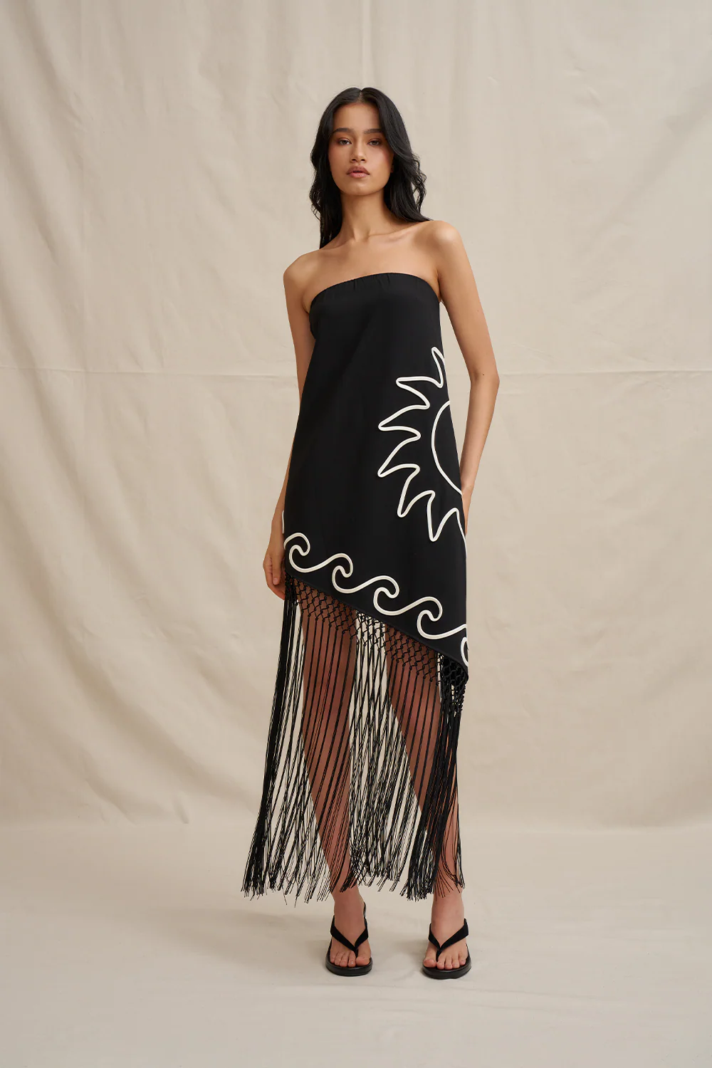 Sun Bind Strapless Midi Dress - Image 5