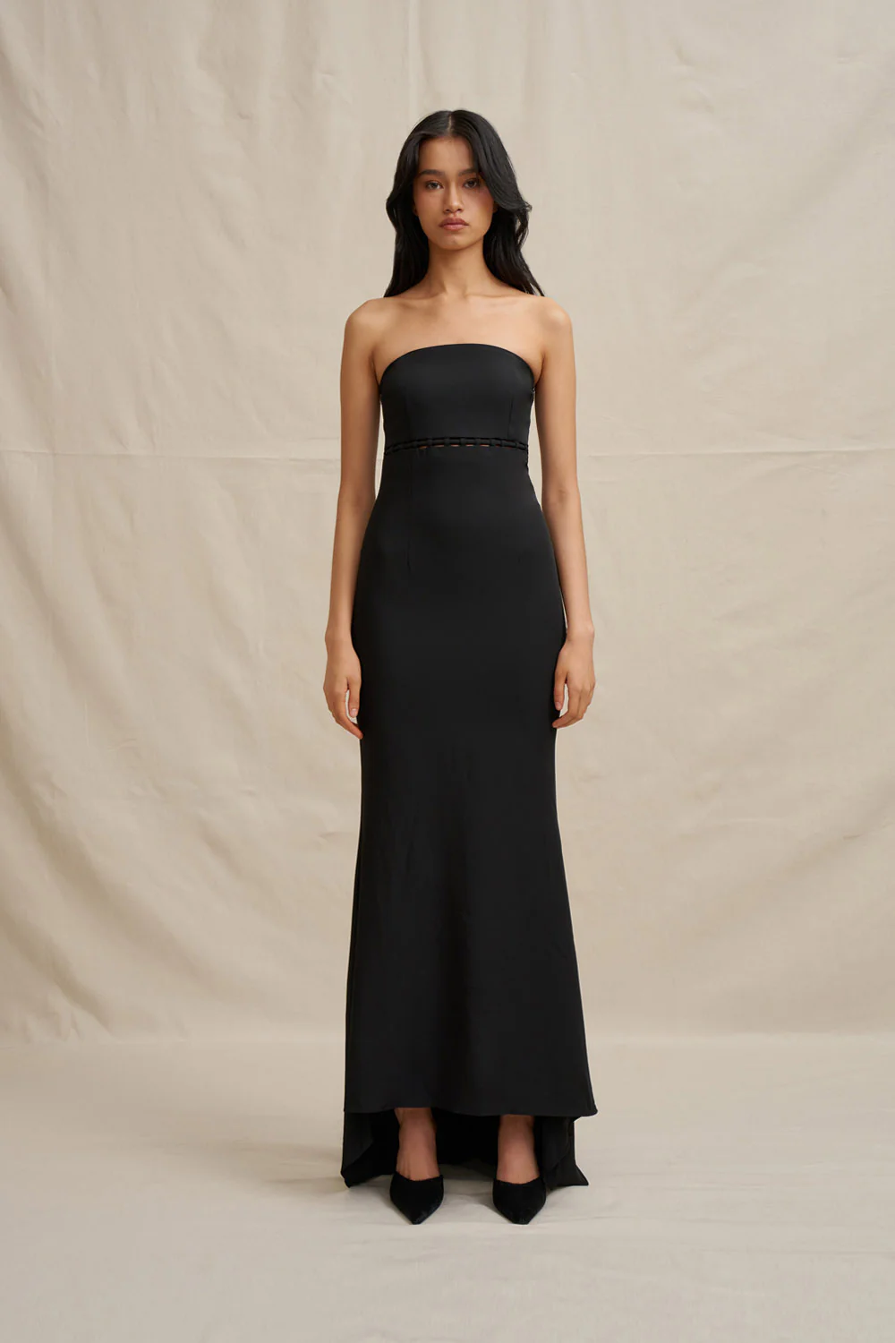 The Luna Gown - Black - Image 7
