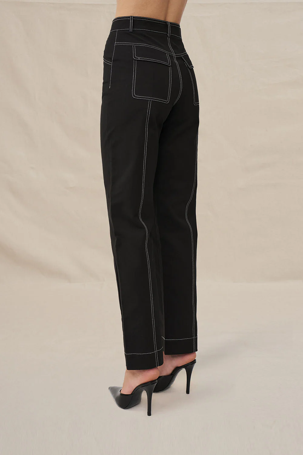 The Midnight Pant - Ivory Black - Image 4