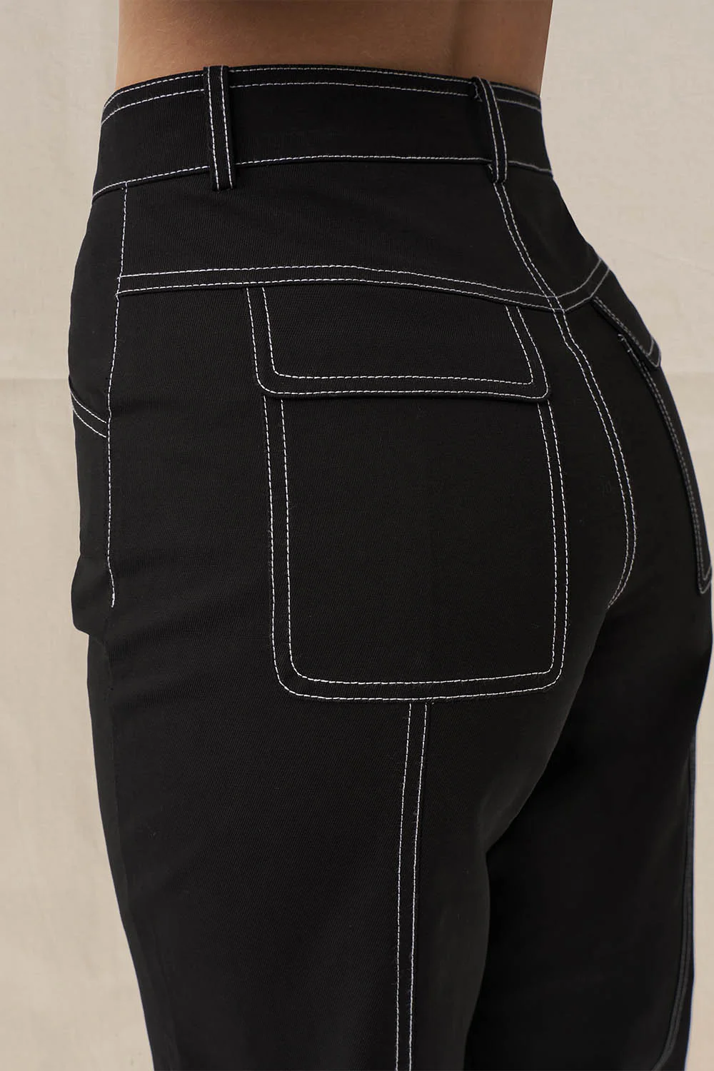 The Midnight Pant - Ivory Black - Image 6