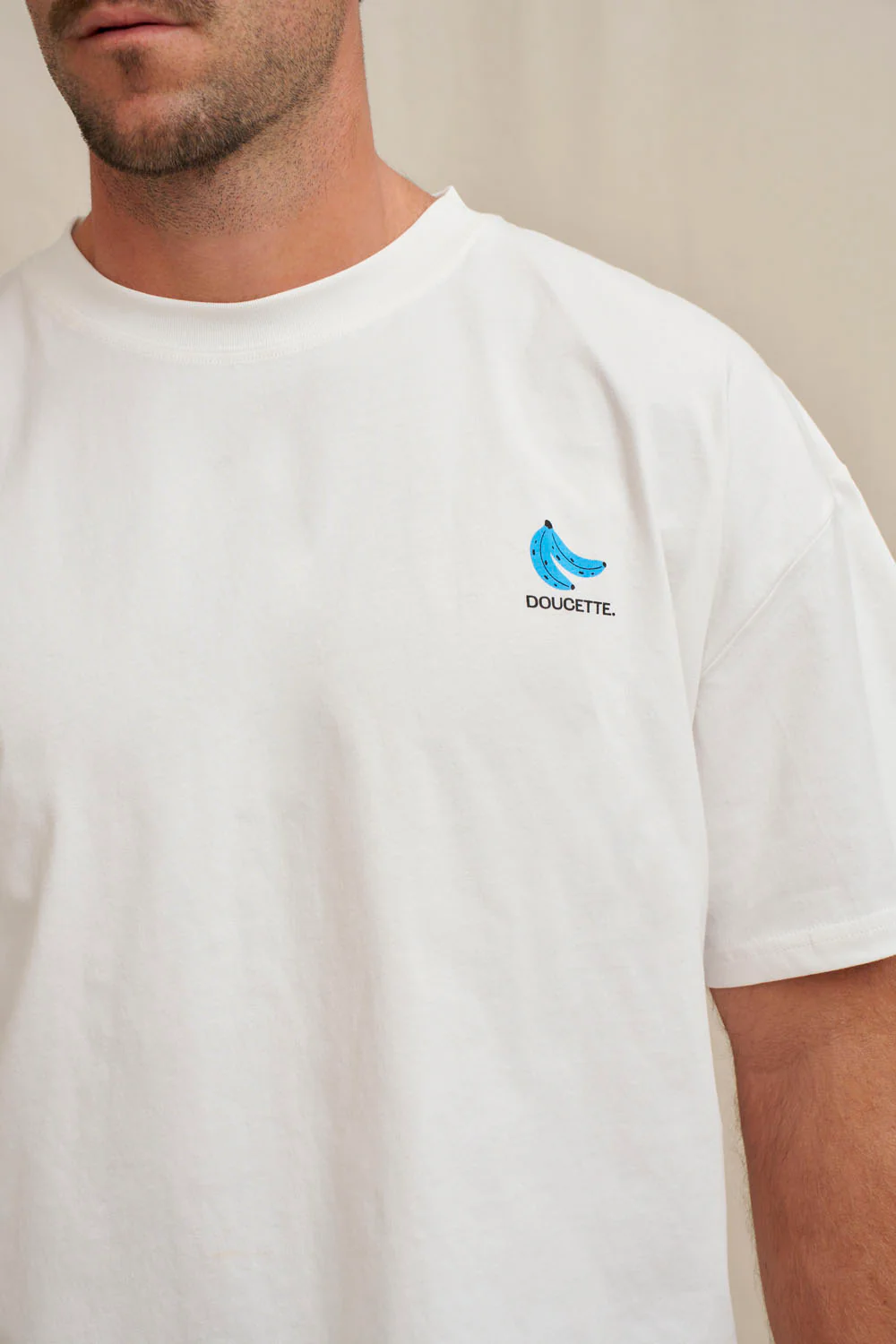 Bananas Compact Tee - Ivory - Image 6