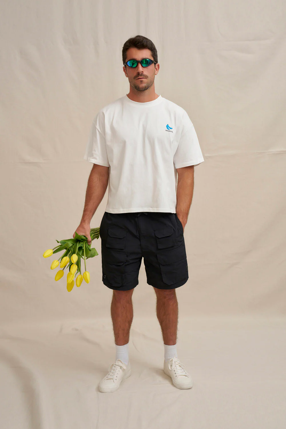 Bananas Compact Tee - Ivory - Image 8