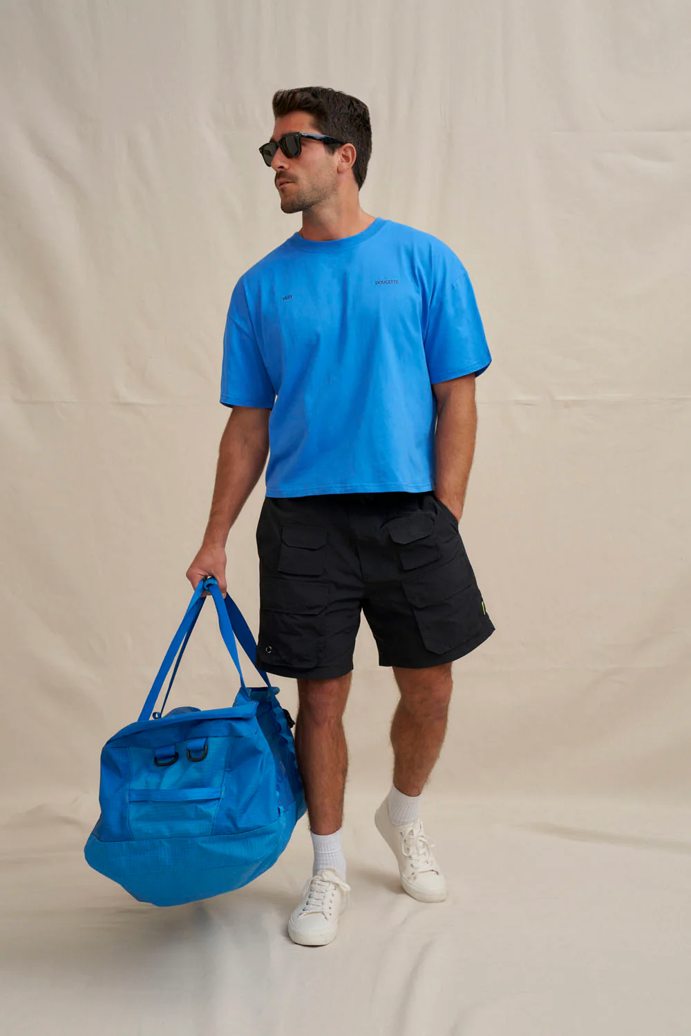 Star Compact Tee - Electric Blue - Image 8